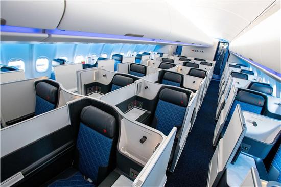 达美航空a330-900neo投入运营, 为中国乘客带来更多高端产品与服务